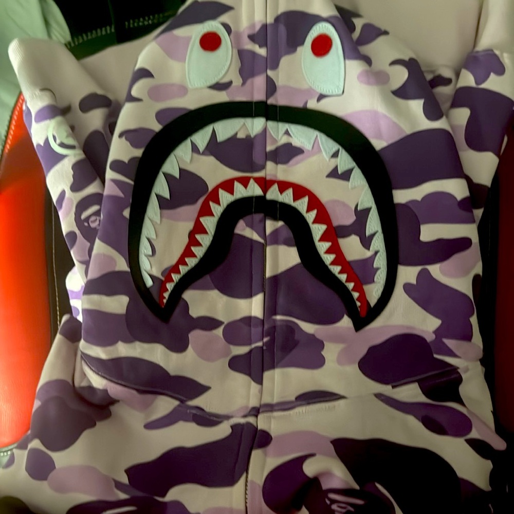 Rare purple bape holdie